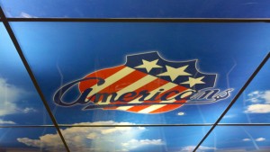 Amerks Locker Room Ceiling