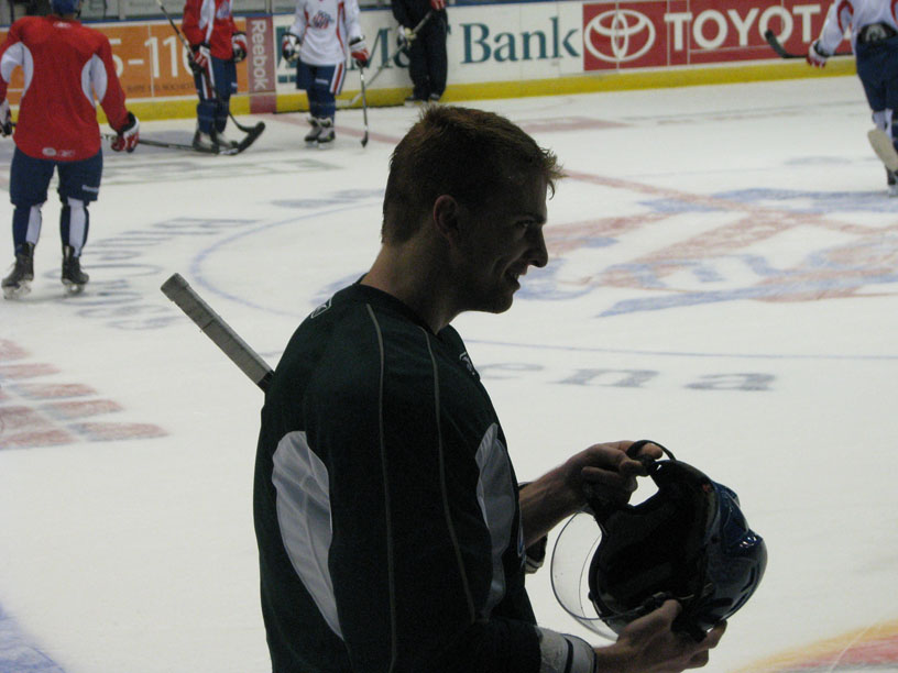 Eric Selleck and James DeLory Square off in Training Camp