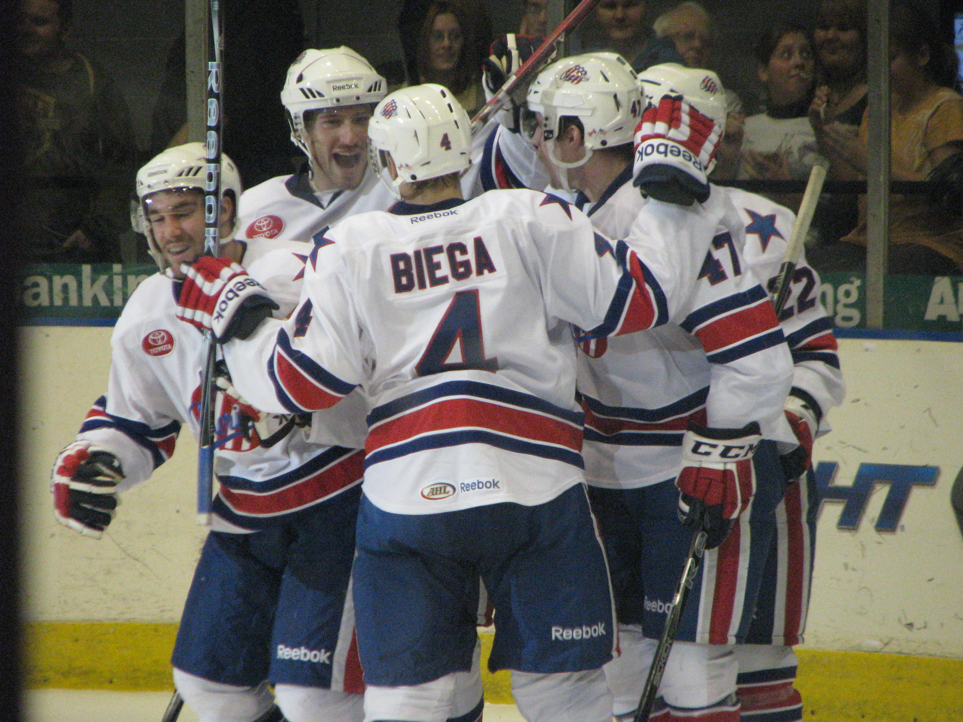 Amerks Team Effort Leads to Win Over the Devils