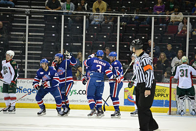 Six Goal Scorers Saved the Weekend for the Amerks; Finley and Morrisonn Injured