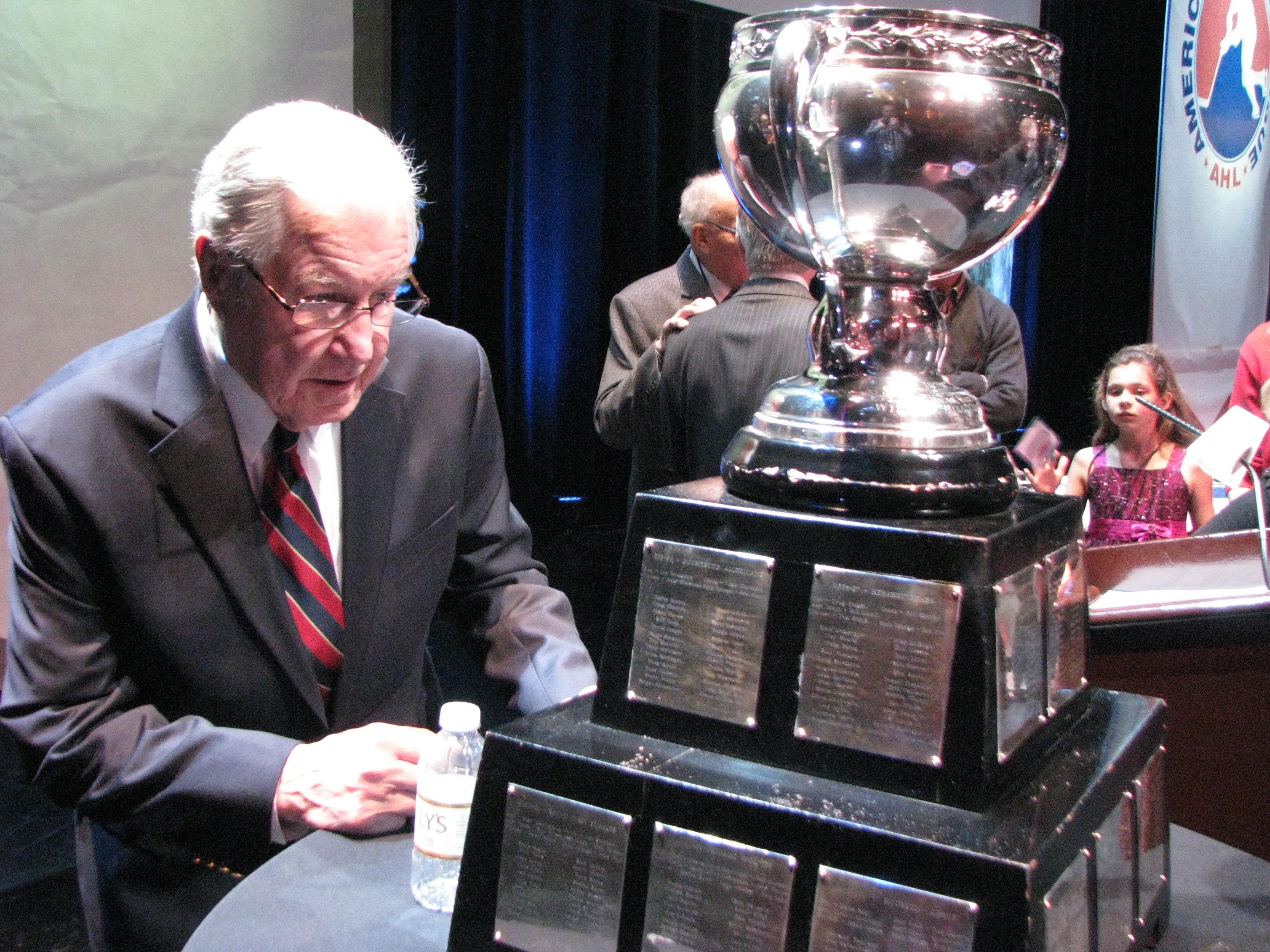 Talking with Joe Crozier at the Hall of Fame Induction Ceremony with Video