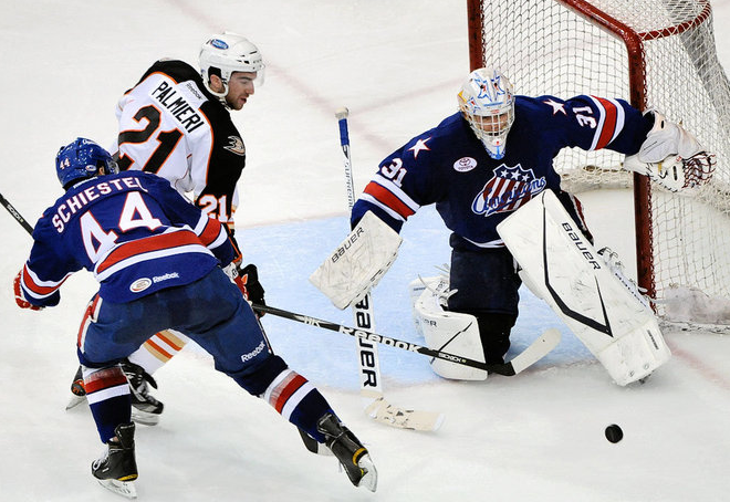 Szczechura Hat Trick Leads Amerks to Comeback Win Over the Crunch