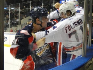 Marcus Foligno vs Grand Rapids Griffins