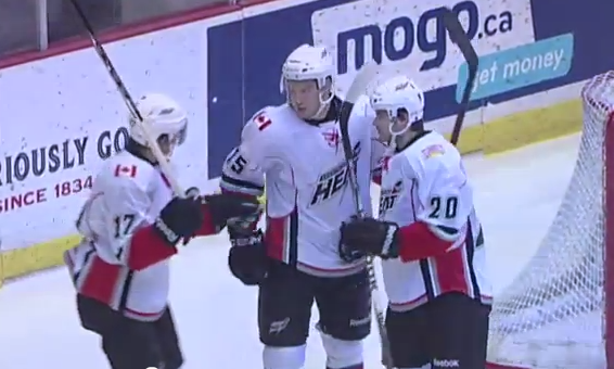 Amerks Loss to the Heat on Tuesday Night (with video)