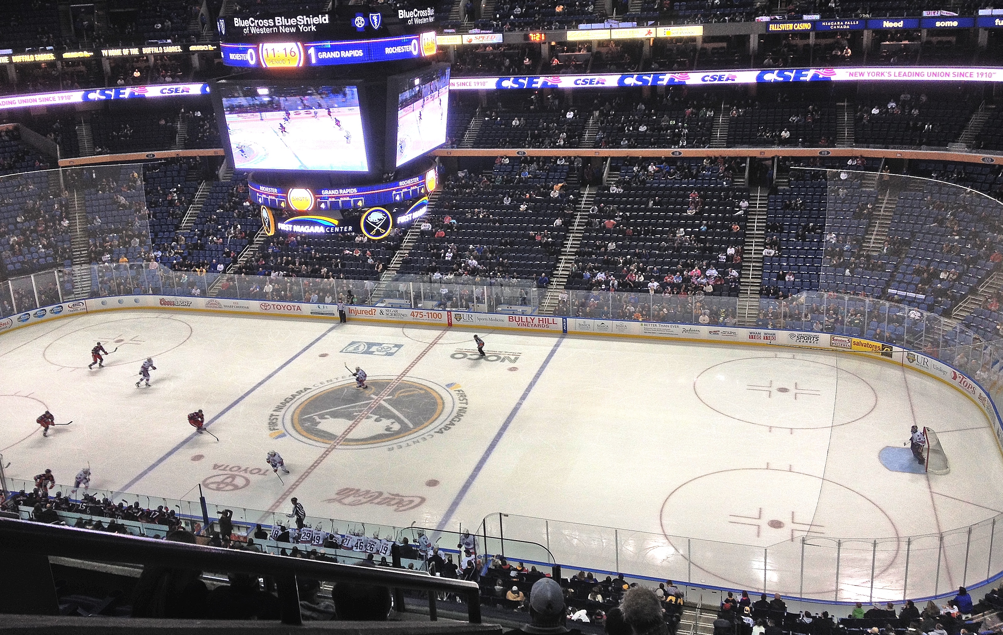 Hockey fan? Great! Check out the #Amerks at the Blue Cross Arena in  Rochester, NY