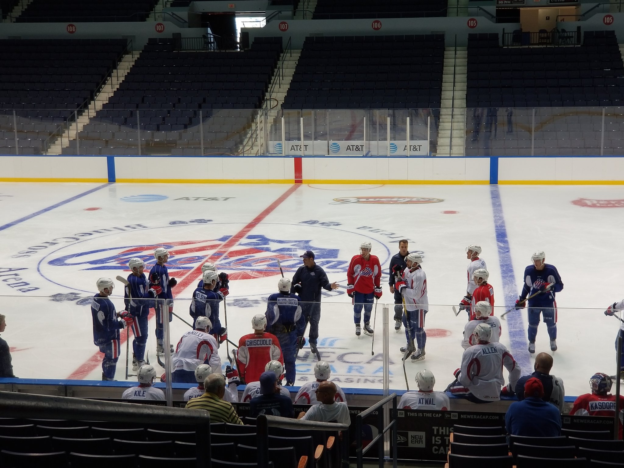 Day 2 of Amerks Training Camp and Some Lines