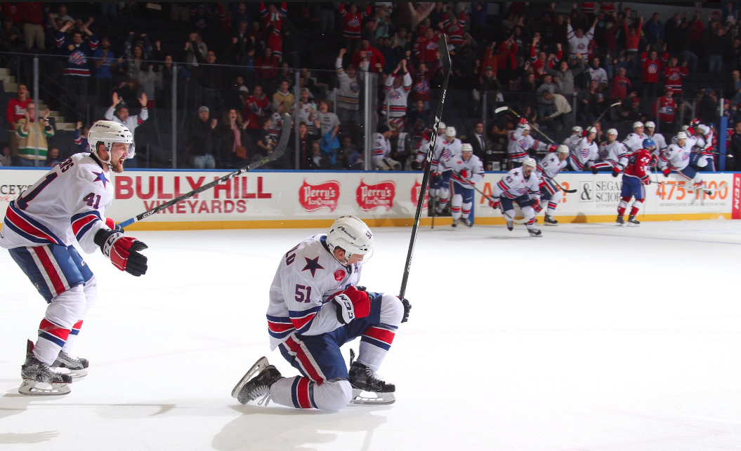 Amerks Play the Game and Comeback to Win in OT