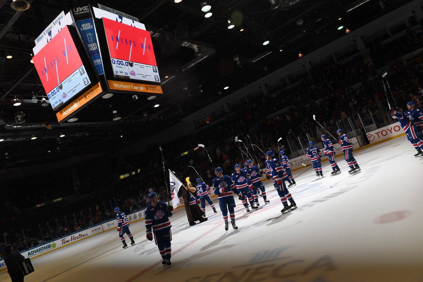 Amerks Reach 50 points with Win over the Phantoms