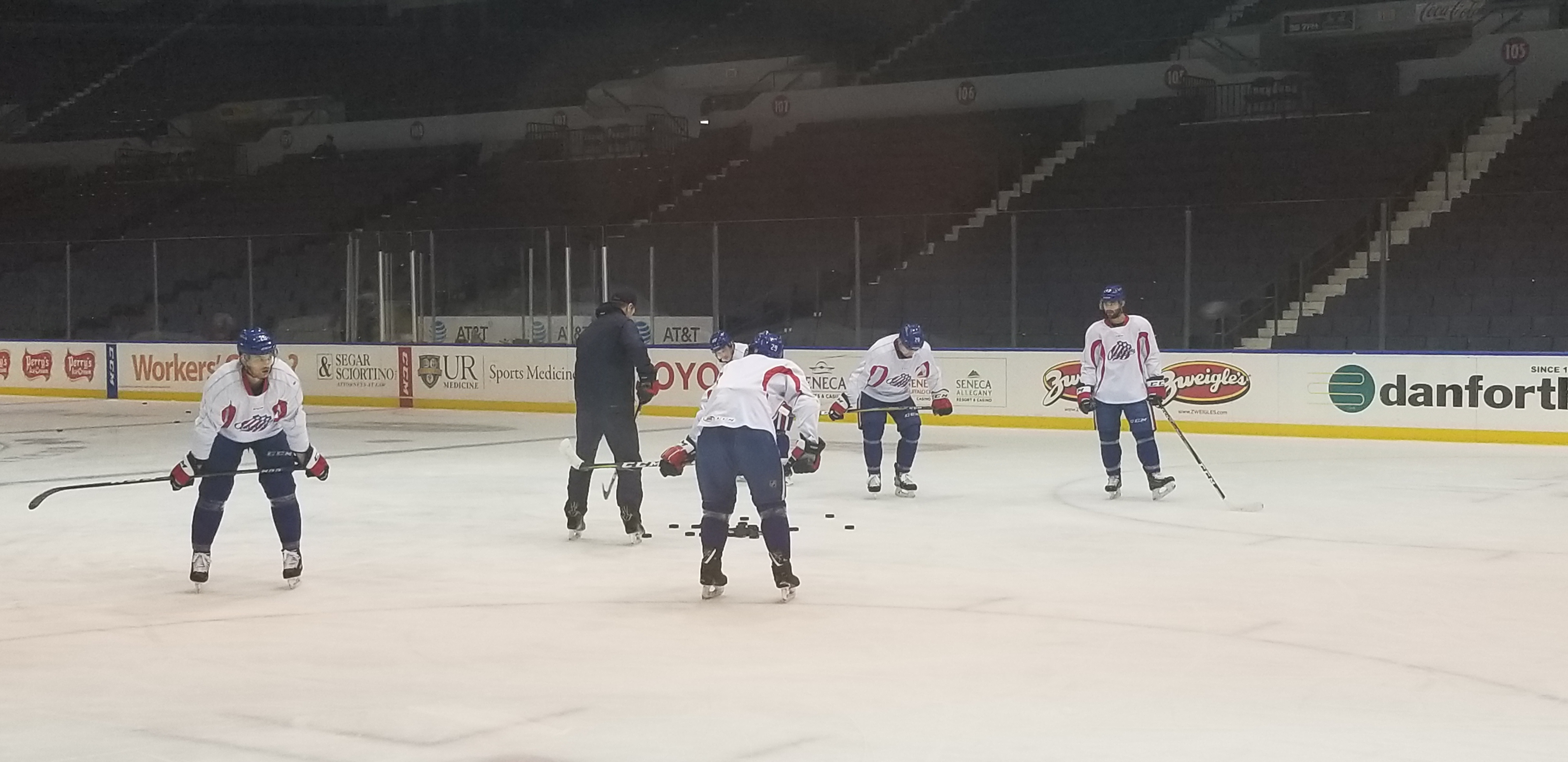 Amerks Talk About Clinching a Playoff Spot