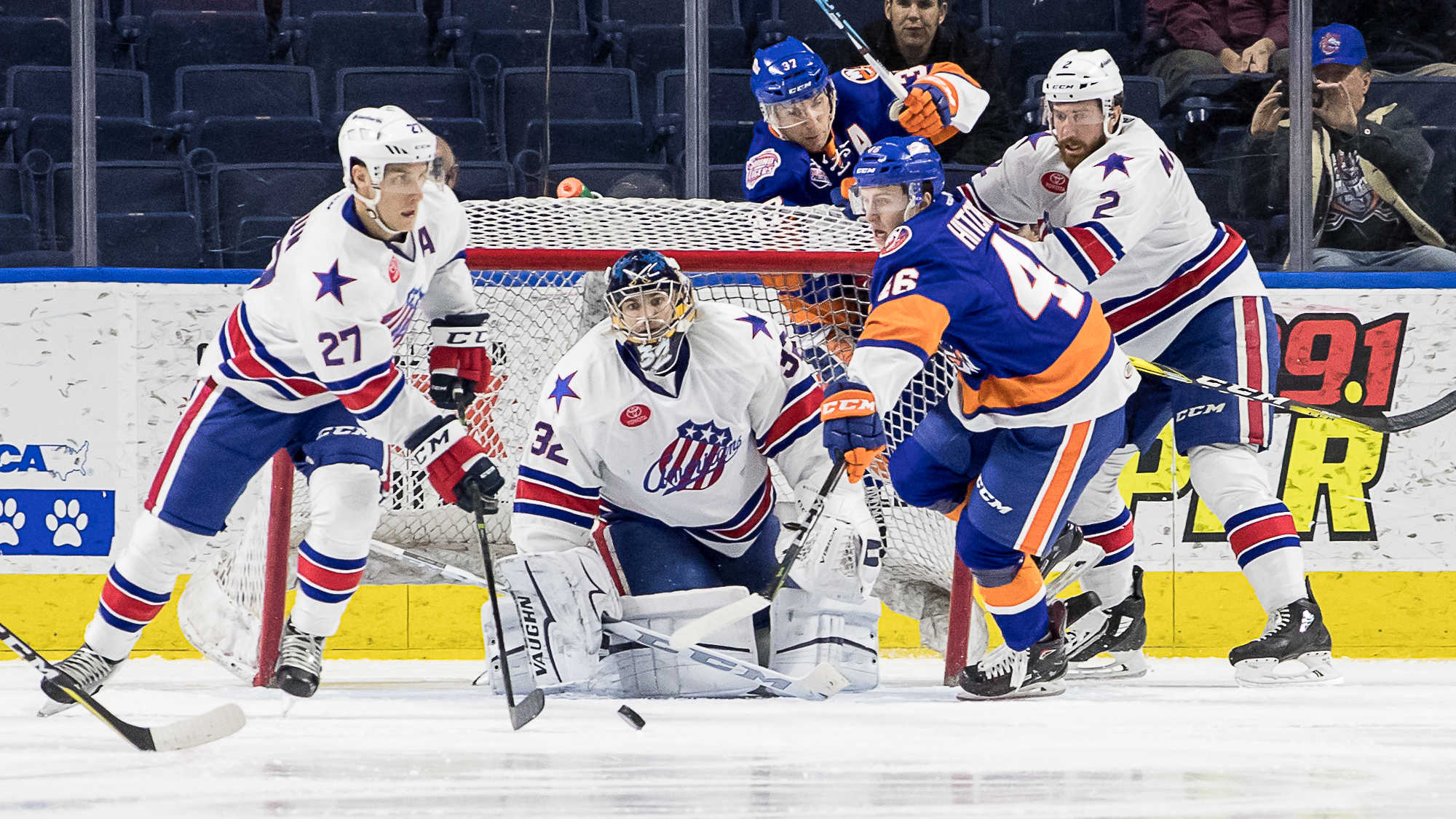 Amerks Lose after Giving Up a Four Goal Lead