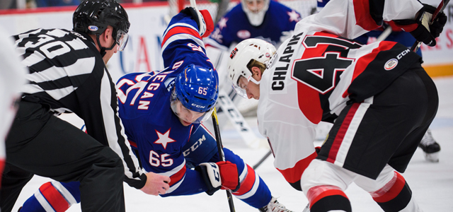 Amerks Win Streak Halted in 5-4 Overtime Loss to B-Sens