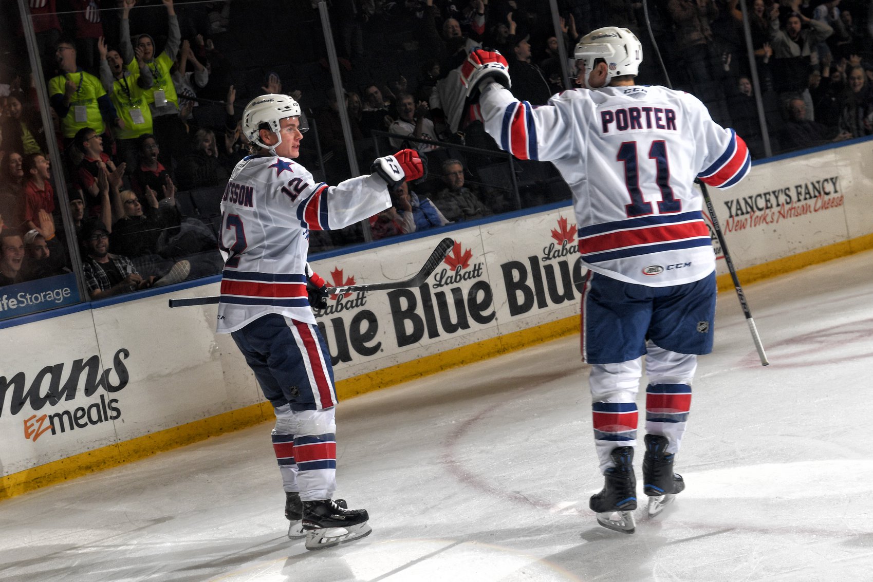 Poor First Period Ends the Amerks Point Streak