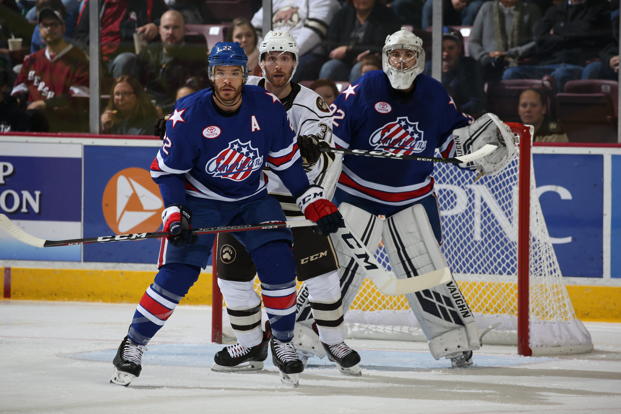 Redmond Scores Twice in Amerks Win