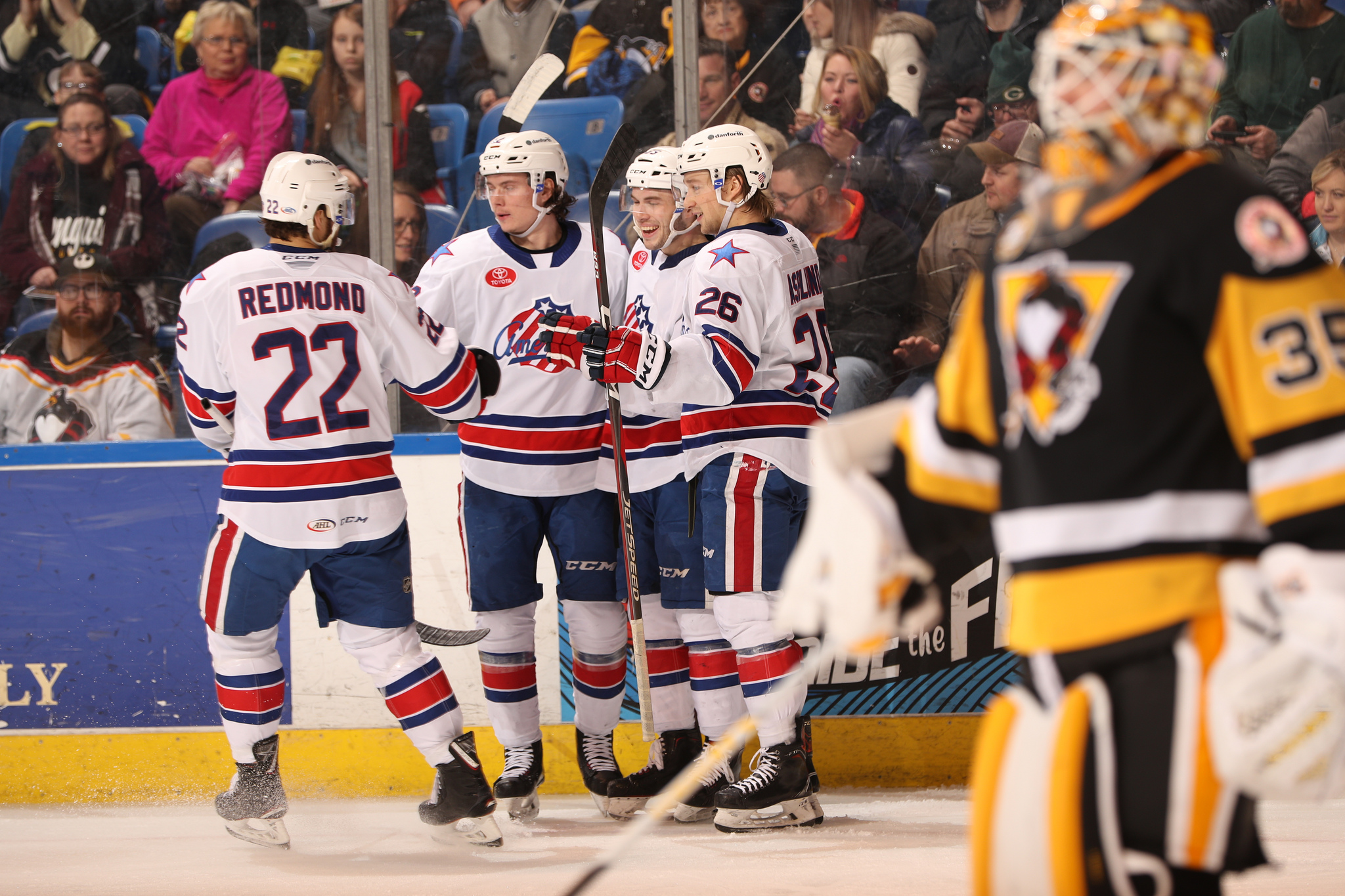 Zach Redmond Ties a Franchise Record in Amerks Win