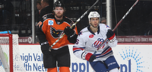 Amerks Lose in a Shootout to the Phantoms