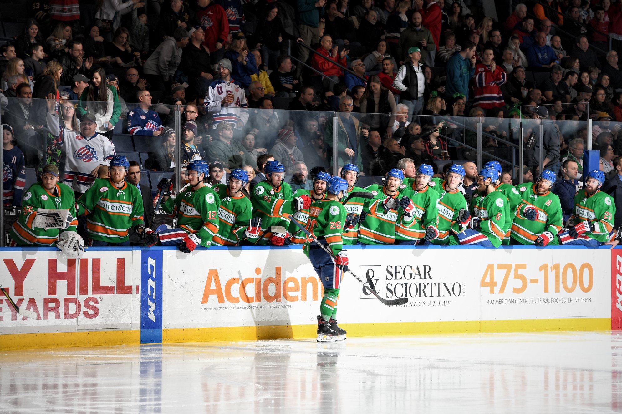 Wedgewood, Amerks Shutout Sound Tigers to Sweep Season Series