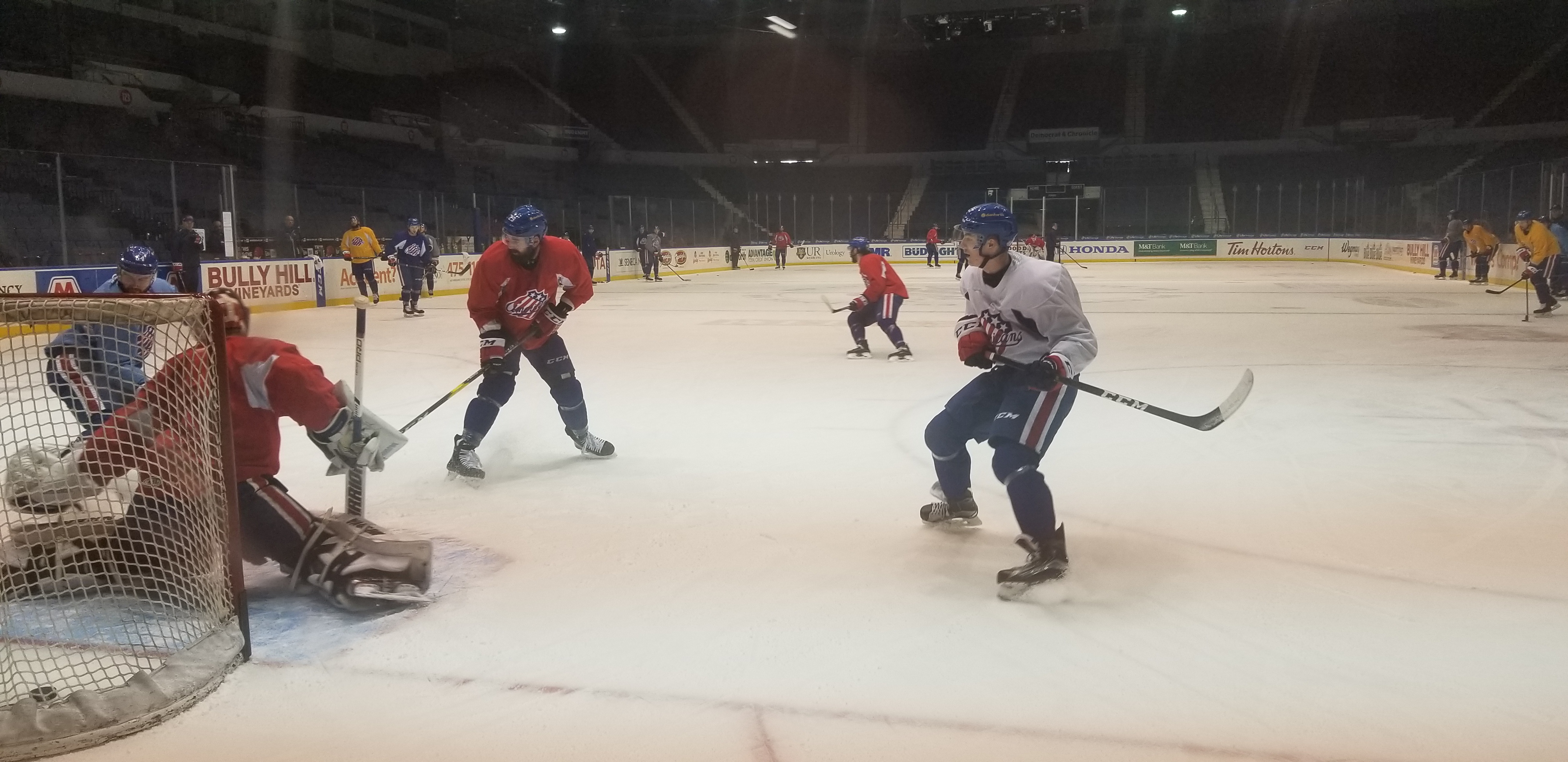 Borgen Called Up and Other Amerks Practice Updates