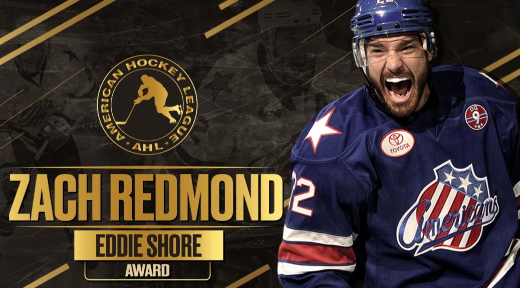 Redmond Earns Eddie Shore Award as Top Defenseman