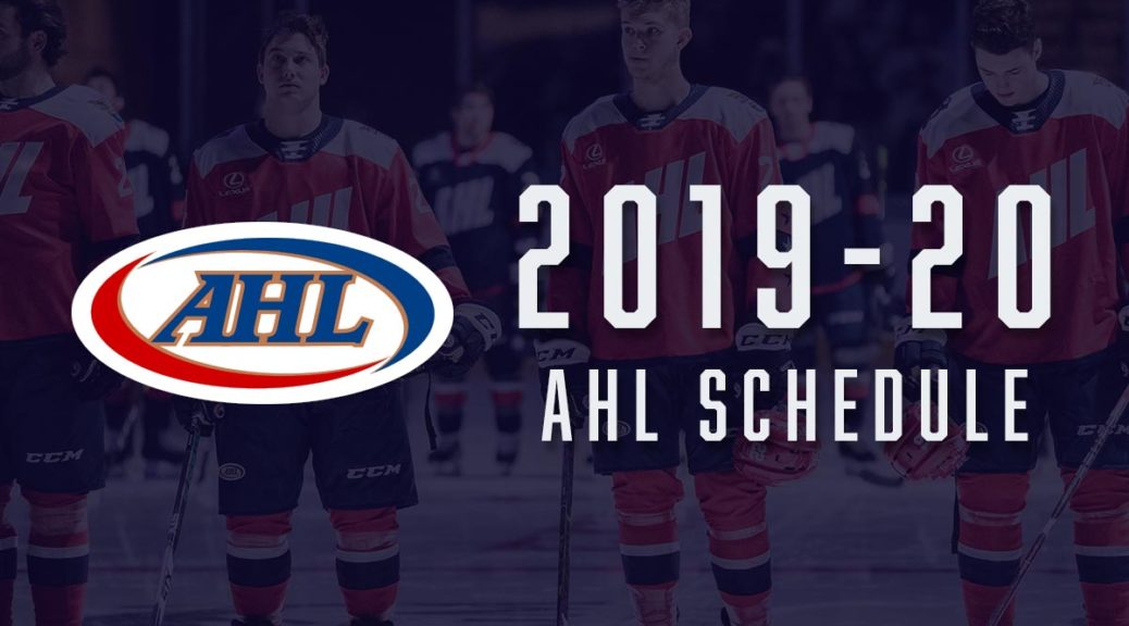 Details on the Amerks 2019-2020 Schedule