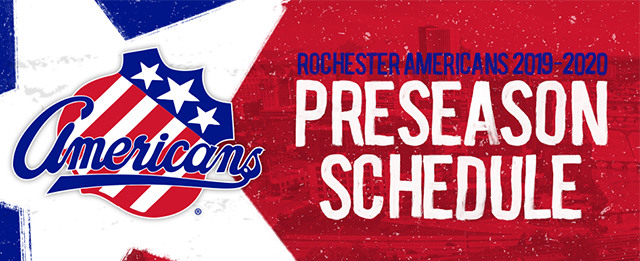 Amerks Announce 2019 Preseason Schedule