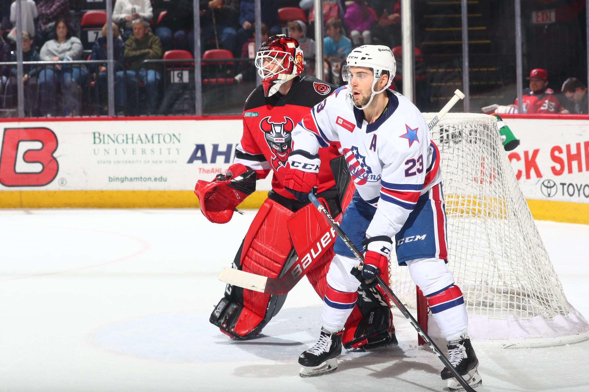 Recap: Amerks Shutout by Louise Domingue in Binghamton